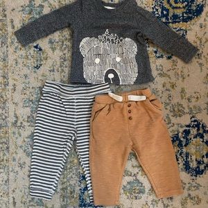EUC Dip 6-18M Pajama set